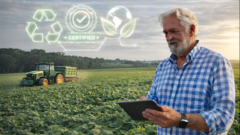 Aldo Vendramin explica a certificação verde como diferencial competitivo no agronegócio.