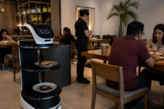 Robôs em restaurantes de Maringá impulsionam a tecnologia no atendimento e transformam a experiência do cliente