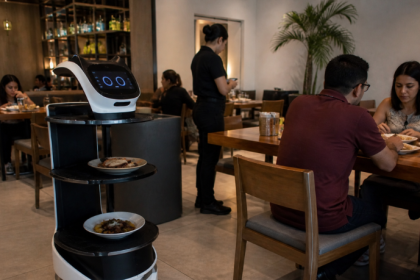 Robôs em restaurantes de Maringá impulsionam a tecnologia no atendimento e transformam a experiência do cliente